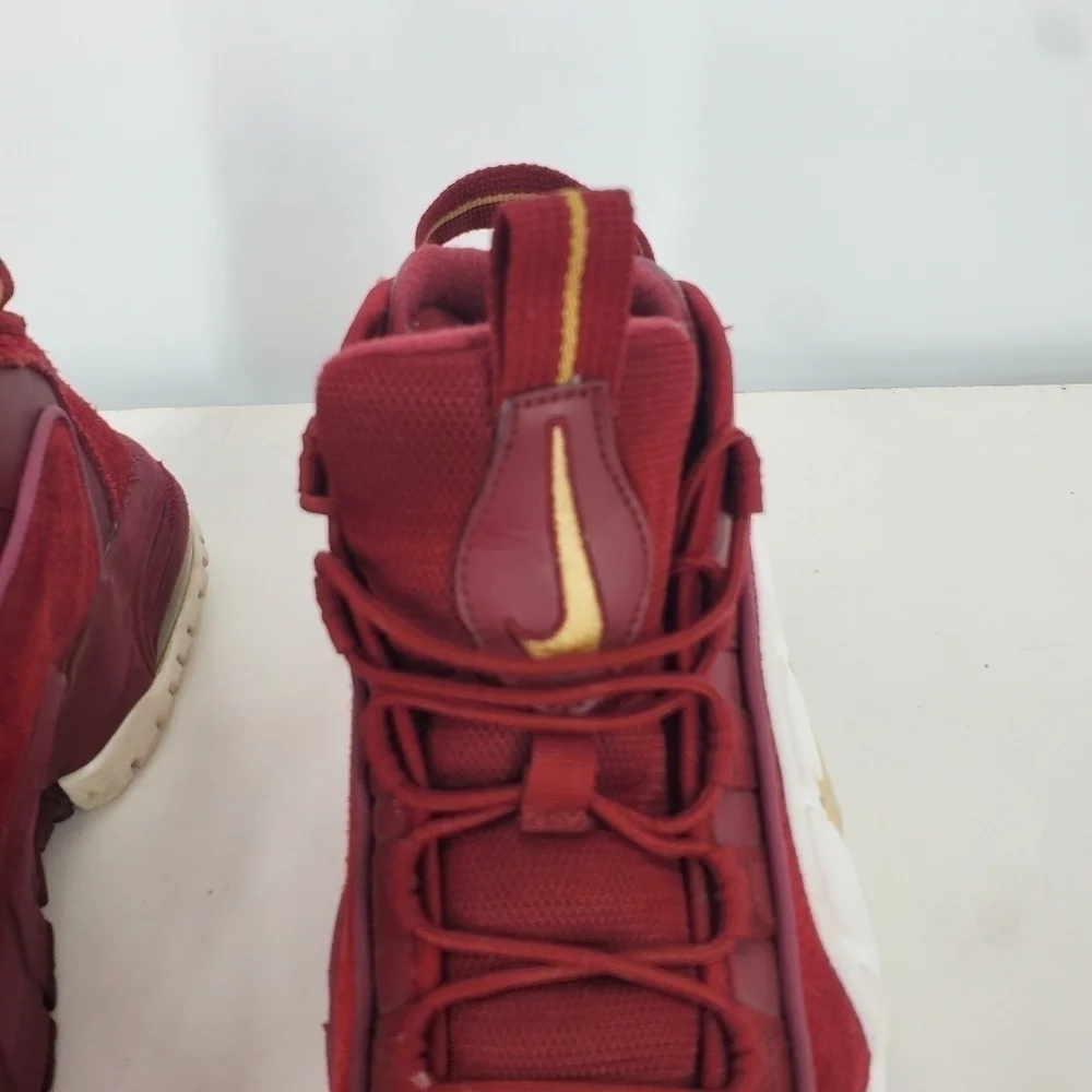 Nike Air Max Penny 1 House Party Sneakers 6 Youth 7.5 Women Shoes Team Red White